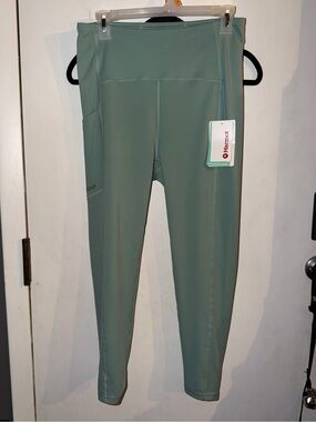Marmot Women’s UPF 50 Blue Agave Size M Leggings